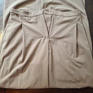 Dynamite Wide-leg Trousers - size 8, tan/beige